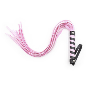 Fouet en cuir de 45 cm avec pompon, jouet sexuel alternatif pour couples, <span class=keywords><strong>SM</strong></span>, flirt, jeu coquin - Product Image 4