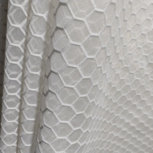 Tela de malla hexagonal Tela de poliéster <span class=keywords><strong>Pongee</strong></span> 50D Bolsa de peso ligero Mochila Tela acolchada - Product Image 1