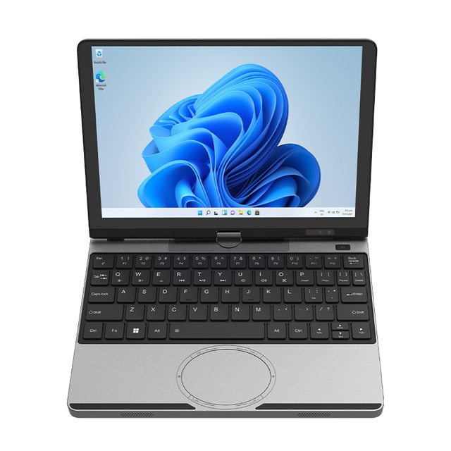 Touch Screen Laptop 10.5 Inch 360 Degree Rotation Laptop Win11 Pro Intel N150 Lightweight Mini Portable Laptop Face Recognition
