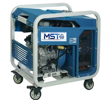 Générateur diesel onduleur à châssis ouvert 2,8 kW à enroulement en cuivre, télécommande, 230 V 50 Hz, démarrage électrique 12 V CC par lanceur manuel, protection contre les surcharges et la faible pression d'huile