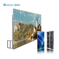 Écran LED de location intérieur/extérieur 500*1000mm P2.6 P2.9 P3.91 pour signalisation numérique, mur vidéo LED pour église, écran d'affichage LED pour scène