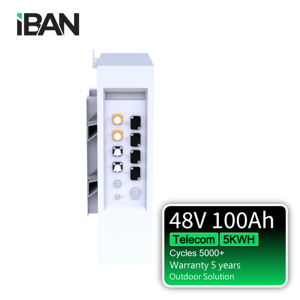 Batería de Litio Lifepo4 Personalizada IBAN POWER OBS 48100 4000 Cycle 48v 100ah para Gabinete de Telecomunicaciones en Exteriores - Product Image 5
