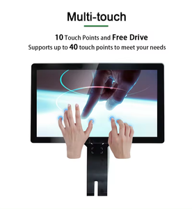 Oke 19 inch 4 Đại Tràng 3 vuông khung nhựa pcap màn hình cảm ứng Bảng điều chỉnh cho <span class=keywords><strong>LCD</strong></span> cảm ứng màn hình hiển thị - Product Image 4