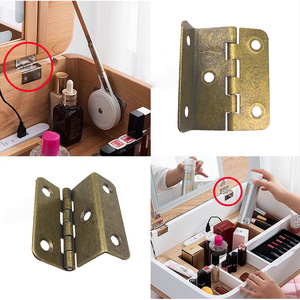 Bisagra triple plegable Yuyao de 41x12x1.0mm de acero laminado en frío para puertas de gabinetes y herrajes de muebles - Product Image 1