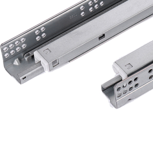 300mm Concealed <strong>Drawer</strong> Runners 1D <strong>Brackets</strong> Full Extension Undermount Iron <strong>Drawer</strong> Slides Soft Close - Product Image 4