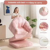 Vakuumkomprimiertes Modulares Schlafsofa Faltbar Abnehmbar Waschbarer Stoff Einzelsitz 3D Hochdichter Schwamm Wohnung Anpassbar