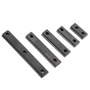 Accesorios Tácticos de Caza, Juego de Bases de Conexión Ranuradas de 5 Tamaños (40 a 135 mm), Aleación de Aluminio, Equipo Universal para Exteriores - Product Image 2