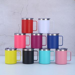 Tasse à café personnalisée de haute qualité en acier inoxydable de 12 oz avec logo imprimé, cadeau promotionnel pour entreprise, bureau, société - Product Image 3