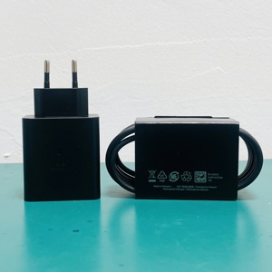 อะแดปเตอร์ชาร์จใหม่ 50W รุ่น T5020 หัวชาร์จแบบ US EU UK ช่องเสียบคู่ พอร์ต USB-C สำหรับ <span class=keywords><strong>Samsung</strong></span> S25ULTRA S24 - Product Image 6