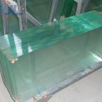 Verre trempé architectural conforme à la norme EN 12150 pour façades de sécurité