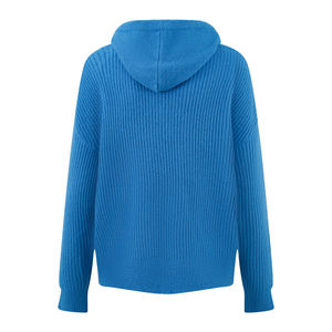 Maglione lavorato a <span class=keywords><strong>maglia</strong></span> da <span class=keywords><strong>donna</strong></span> personalizzato a manica lunga con spalle scoperte da <span class=keywords><strong>donna</strong></span> Pullover in <span class=keywords><strong>maglia</strong></span> con perline da <span class=keywords><strong>donna</strong></span> - Product Image 2