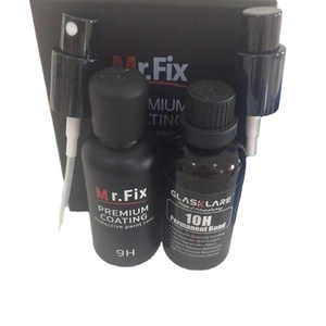 Recubrimiento en aerosol 9H MR.FIX 50ML+10H GLASKARE, doble capa de cristal superpuesto, revestimiento impermeable y resistente a los arañazos 50ML - Product Image 1