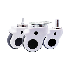 American Style 5-Inch Swivel Medical <strong>Caster</strong> Wheels Universal Silent Castors Medical Equipment Packaging <strong>Plastic</strong> <strong>75mm</strong> Axle No - Product Image 5