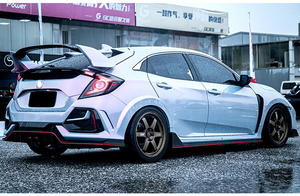 Bộ <span class=keywords><strong>body</strong></span> kit phù hợp với Civic 2020 2021 <span class=keywords><strong>Type</strong></span> R FK8, nâng cấp FK7, thân rộng, chắn bùn, cản trước, ốp sườn - Product Image 3