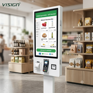 Quiosco de Autoservicio Moderno y Minimalista de 21.5 Pulgadas con Pantalla Táctil para Cafeterías y Bistrós - Product Image 6