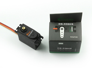 DS538HS 8.4V Digital Metal Gear 58g 11kg.cm 0.14seg para Control Remoto de Vehículos RC, Aviones, Helicópteros, Coches y Barcos - Product Image 3