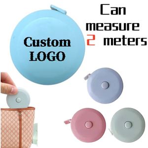 Custom LOGO 2 Meter Dual Sided Flexible <b>Ruler</b> Weight Loss Body Measure Tape Tape Measure Retractable Measuring Tape for Tailor - Product Image 1