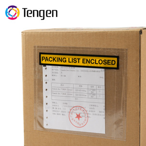 Bolsas <span class=keywords><strong>de</strong></span> envío transparentes, sobres <span class=keywords><strong>de</strong></span> lista <span class=keywords><strong>de</strong></span> embalaje con bolsillo, impermeables, 4,5x5,5, 7,5x5,5, <span class=keywords><strong>precio</strong></span> al por mayor - Product Image 5
