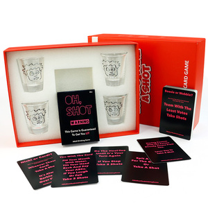 <span class=keywords><strong>Juego</strong></span> de Cartas para Beber Ecológico con Impresión Personalizada Profesional para Fiestas de Adultos con Caja, Venta al Por Mayor Directo de Fábrica - Product Image 1