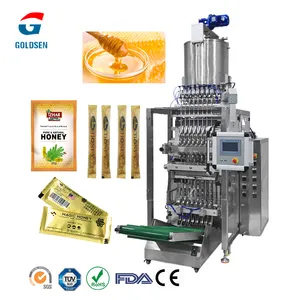 high speed automatic multi lanes Honey filling/honey stick packaging/honey sachet packing machine