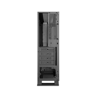 Casing Komputer JNP-Q101 Mid Tower Micro-ATX Slim untuk Motherboard Mini-ITX dengan Dudukan Magnetik yang Dapat Dilepas