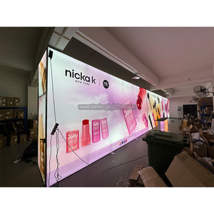 Tianlang Chất lượng cao nhanh chóng thiết lập xách tay dệt vải PVC triển lãm thương mại Thiết bị hiển thị đứng seg ánh sáng Hộp triển lãm gian hàng - Product Image 4