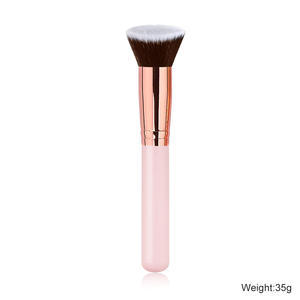 Nouveau pinceau de maquillage Yacai, pinceau à fond de teint <span class=keywords><strong>BB</strong></span> crème, pinceau plat pour poudre, outil de maquillage portable, vente en gros - Product Image 3