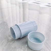 Bouteilles de déodorant vides écologiques de 50 ml à visser, cylindriques, avec bouchon rotatif, pour remplissage de stick – Vente chaude