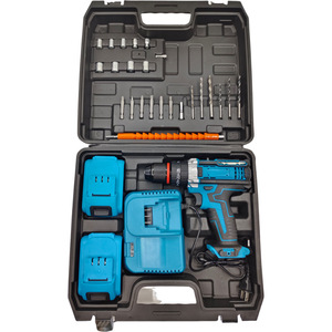 Ensemble de perceuse au lithium-ion 21V directement de l'usine avec chargeur, 24 pièces, embout diamant, garantie de 3 ans - Product Image 3