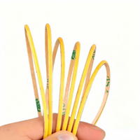 Bande lumineuse LED COB flexible ultra-mince de 2 mm de largeur, dimmable, 5V 12V, 480 LED, RA CRI 90, linéaire, sans points, haute densité