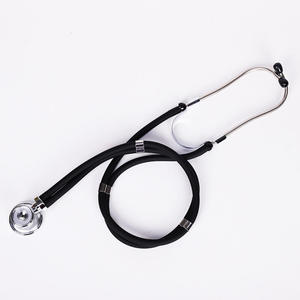 Stéthoscope de cardiologie de haute qualité avec conception à double tube et pièce thoracique en acier inoxydable pour un <span class=keywords><strong>diagnostic</strong></span> précis - Product Image 1