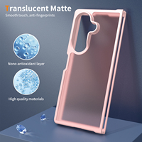 Étui pour Samsung Z Fold 7 8 Ultra, étui de téléphone portable personnalisé antichoc pour femmes et filles, rose, toucher doux et soyeux, coque de téléphone translucide