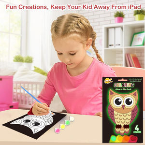 夜光暗色彩绘儿童DIY艺术彩绘儿童创意教育玩具套装 - Product Image 6