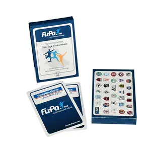 Baraja de fútbol de baloncesto personalizada con impresión DE CARTAS COLECCIONABLES caja de juego de baraja tarjetas de colección para adultos