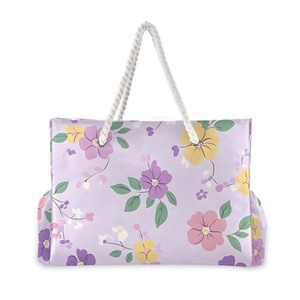 Bolsos de Playa Hawaianos Personalizados, Casuales, con Cierre Abierto, Forro Impermeable, Bolso de Mano para Piscina, Natación y Vacaciones de Primavera - Product Image 6