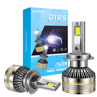 Faros LED de Alta Luminosidad 260W 60000 Lúmenes H7 H11 Bombillas para Coche 9005 9006 H1 Canbus Luces H4 para Automóvil