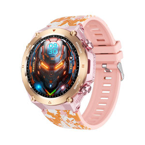 KC82 1.43 pouces GPS <span class=keywords><strong>Smartwatch</strong></span> Hommes Fitness Tracker 650mAh Batterie Altitude Air Pression Boussole montre intelligente 2024 - Product Image 2