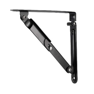 Soporte Triangular Plegable de Acero al Carbono de 6 Pulgadas para Estante de Pared, Accesorio de Ferretería Duradero - Product Image 4