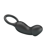 Pretty Love USB carga silicona parejas vibrador largo tiempo retraso pene anillo consolador forma exclusiva para masturbadores masculinos
