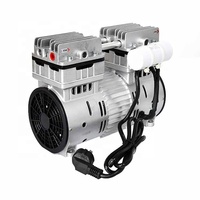 Pompa per vuoto senza olio a doppio pistone 220v 150/min 1000w per compressore d'aria/laboratorio