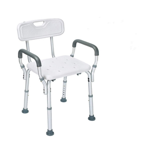 Silla de acero inoxidable antideslizante ajustable en altura de diseño moderno de alta calidad, accesorio para cuarto de baño para <span class=keywords><strong>embarazadas</strong></span> y ancianos - Product Image 2