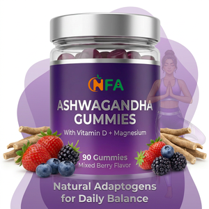 Factory Ashwagandha Gummies with Vitamin D Magnesium Supports Mood Balance Sugar-Free <b>Herbal</b> <b>Supplement</b> Gummies - Product Image 5