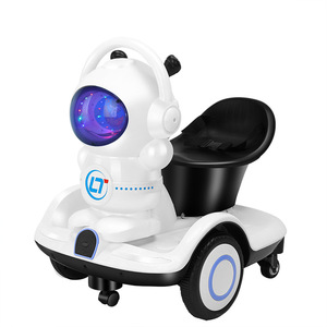 Vélo Électrique pour Enfants Modèle Astronaute 6V4, Porteur à Pédales, Balançoire et Voiture Coulissante, Jouet Rechargeable pour Enfants, Vélo à 2 Roues sur Batterie - Product Image 2