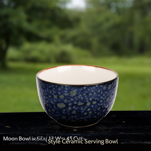 Ciotola Blu Luna 13 Cm 45 Cl Stile Was, Ciotola in Ceramica per Servire - Product Image 3