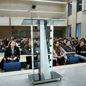 Ekintop Modern kilise minber podyum tasarım konferans okulu sınıf mobilyası cam podyum minber - Product Image 6