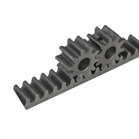 SHENGRI Crémallière à pignon de bonne qualité 1000mm pour mouvement linéaire de machine CNC DIN7 Noircie Module 1.25m 1.5m 2m 3m 4m CN HEB