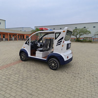 Véhicule de patrouille électrique 4 places, 72V 100AH, autonomie 100KM, pour parcs industriels, certifié CE - Meilleures ventes