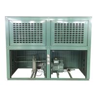 Unité de condensation à compresseur scroll ZB en forme de V, 20HP~30HP, R404A, refroidie par air, pour chambre froide à température moyenne à élevée