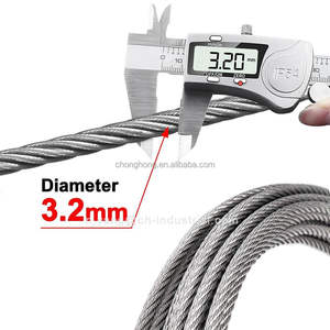 Cable de Acero Trenzado 7x7 de 400 pies, 1/8 Pulgadas, Cable de Acero Inoxidable T316 7x7 para Barandillas de Cubierta, Cable de Acero para Aeronaves - Product Image 3