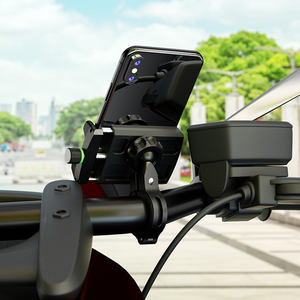 حامل هاتف محمول مقاوم للماء من سبائك الألومنيوم للدراجات من كيويج، قابل للدوران 360 درجة، مناسب للدراجات والدراجات النارية والسكوتر - Product Image 6